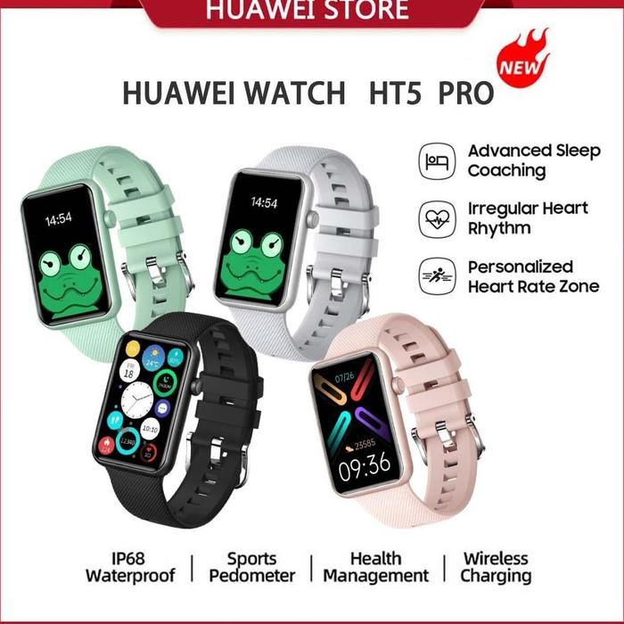 Jual 100% Asli Garansi 24 Bulan HUAWEI Smartwatch HT5Pro 100