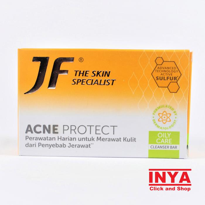 Gambar Sabun Batang & Sabun Muka JF Sulfur 90gr Facial Soap Bar - Acne Care dari tokoinyastore undefined Tokopedia