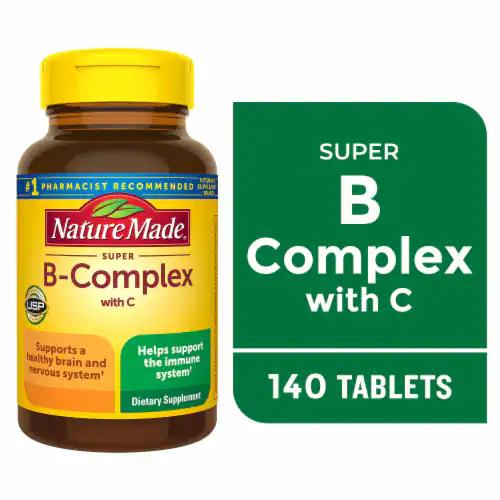 Gambar Nature Made Super B-Complex Essential with Vitamin C - 140ct dari Tokovita1981 undefined Tokopedia