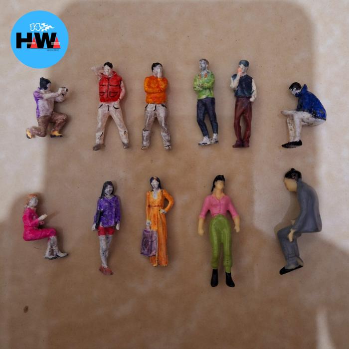 Gambar Miniatur Orang Untuk Diecast Hot Wheels Dll dari HAWA-14 undefined Tokopedia