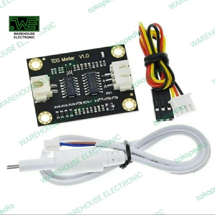 Gambar Gravity Analog TDS Sensor Meter for Arduino - ORIGINAL DFRobot Alat Mengukur Kadar Air - Non DFRobot dari WE - Warehouse Electronic undefined Tokopedia