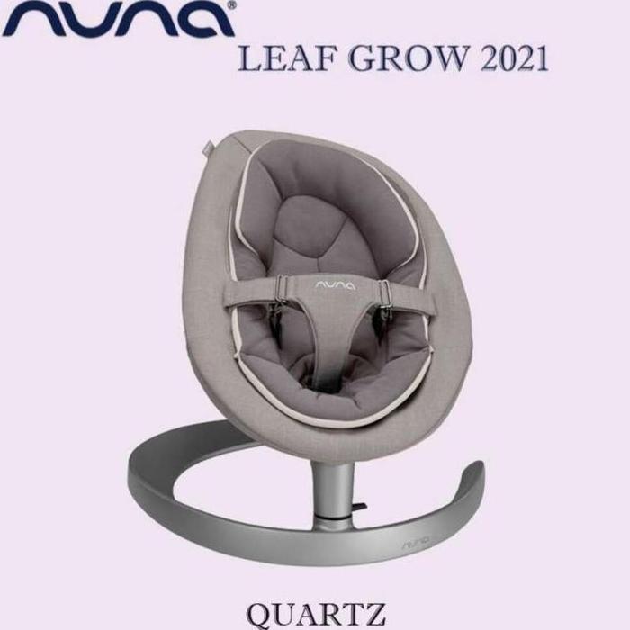 Gambar NEW Nuna Leaf Grow Baby Bouncer - Ayunan Bayi - Quartz dari BALITAshop07 undefined Tokopedia