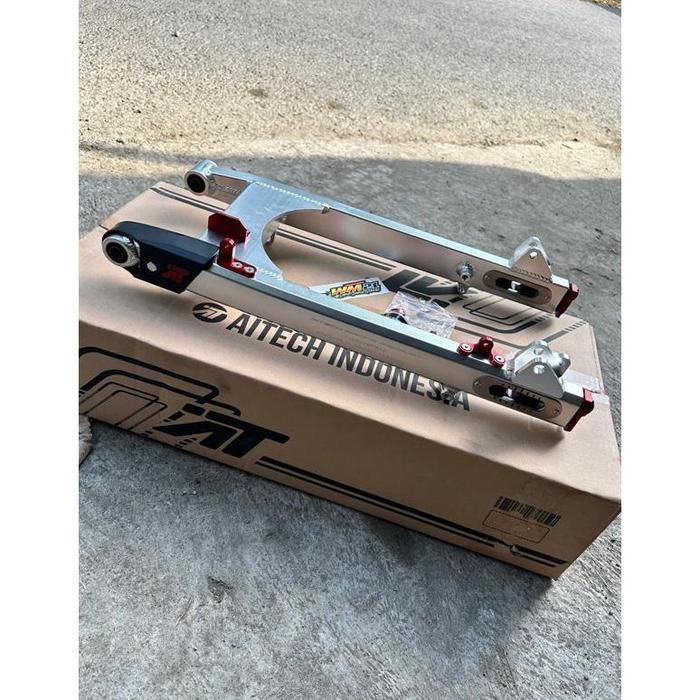 Gambar FREEPRODUK ASLI Swing arm lengan ayun arem AITECH AI TECH AI-TECH MEGAPRO LAMA MEGAPRO PRIMUS GL PRO GL MAX GL SERIES CB - silver merah dari Gudang Jaya Sparepart undefined Tokopedia