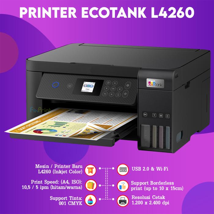 Jual Printer Epson L8050 L 8050 Photo Wifi Pengganti Printer L805 6 ...