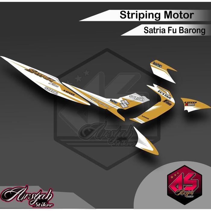 Gambar ADA Striping satria fu Barong / Striping satria Barong /Striping Satria Fu lama / Striping Satria Fu Stiker satria fu F 150 Barong 2010 / 2011 / 2012 / 2013 Variasi (KODE A) - 12 dari IwanSShop10 undefined Tokopedia