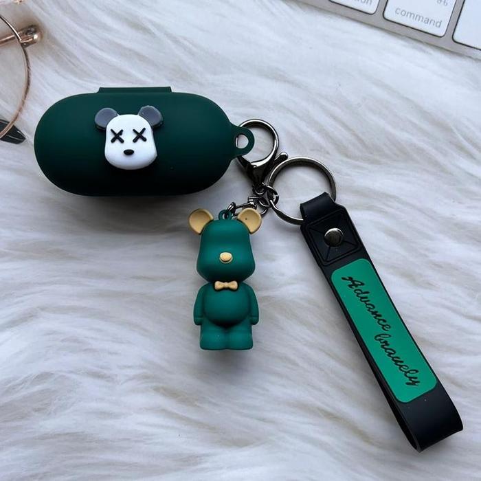 Gambar CASE Silicone Premium Sony C700 N Dengan Gantungan 3D Kaws / Bear bricks I Tws protective cover - Hijau BB dari arifff11 undefined 4 Tokopedia