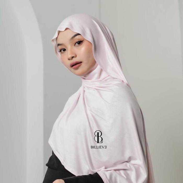 Gambar Promo Billieve - Pashmina Tencel Premium De Noura - TENCEL Modal Shawl - Basic Jilbab COD - Blush dari zifaraa undefined Tokopedia