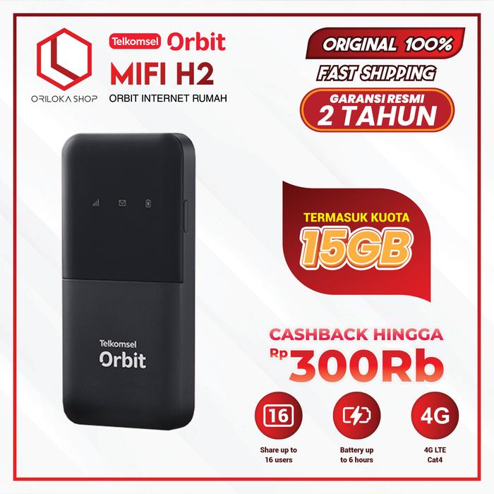 Gambar Telkomsel Orbit Mifi H2 | Huawei E5586 Modem Wifi Mifi Portable Telkomsel - Free Kouta - E5586 BLACK dari Oriloka Shop undefined Tokopedia