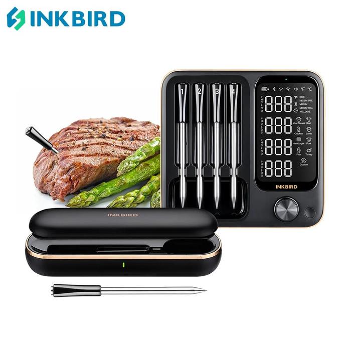 Jual PV004 INKBIRD Truly Wireless Meat Thermometer Types
