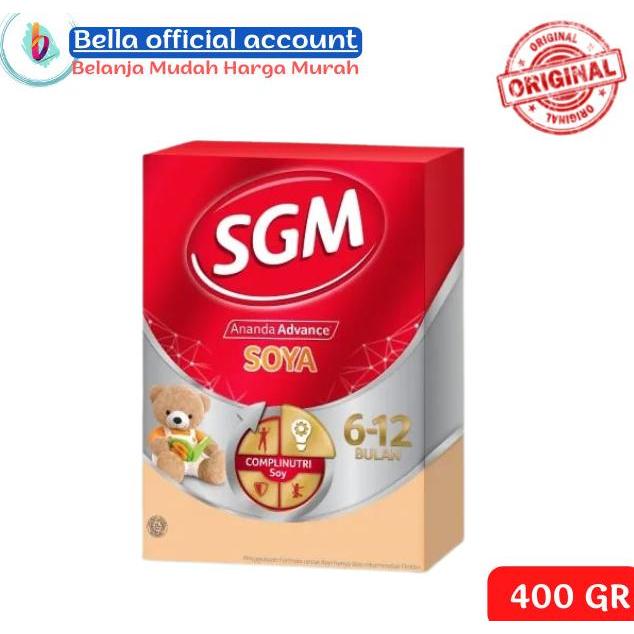 Jual Sgm Ananda Soya (6-12 Bulan) Susu Formula 400 Gr