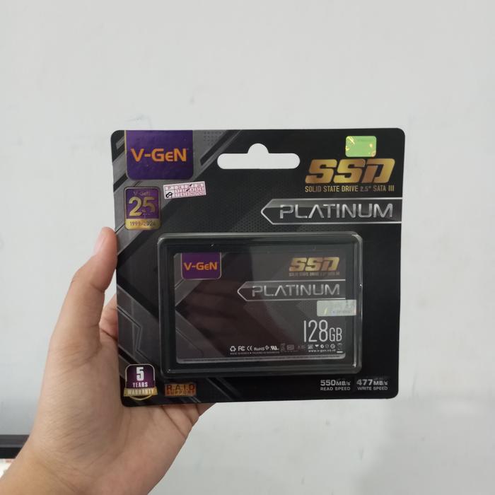 Gambar V-GEN SSD INT 2,5" SATA3 128gb, 256gb, 512gb,1 tb Sata III - 128gb dari Mitra Komputer_Sokaraja undefined 5 Tokopedia