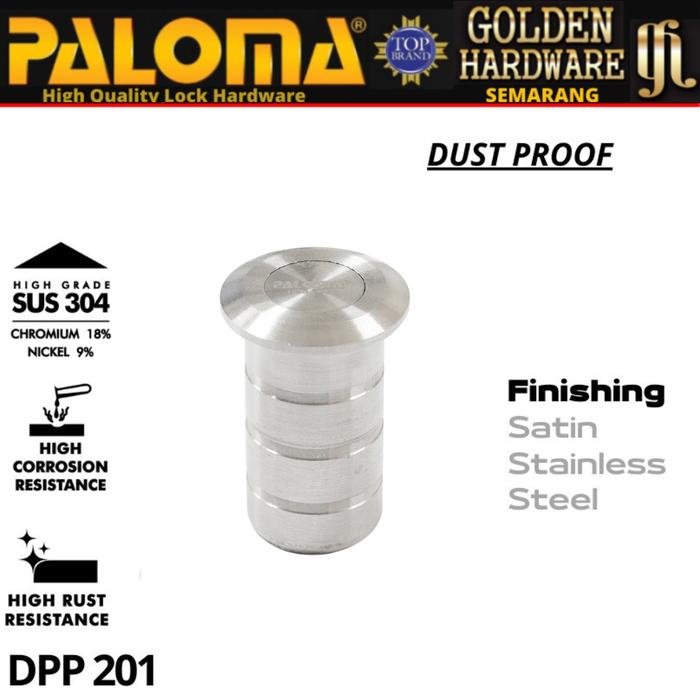 Gambar PALOMA DPP 201 DPP 202 Lubang Lobang Grendel Tanam Flush Bolt Dust Proof Stainless Steel Hitam Matte Black - STAINLESS STEEL - STAINLESS STEEL dari Golden Hardware Kunci Keran undefined Tokopedia