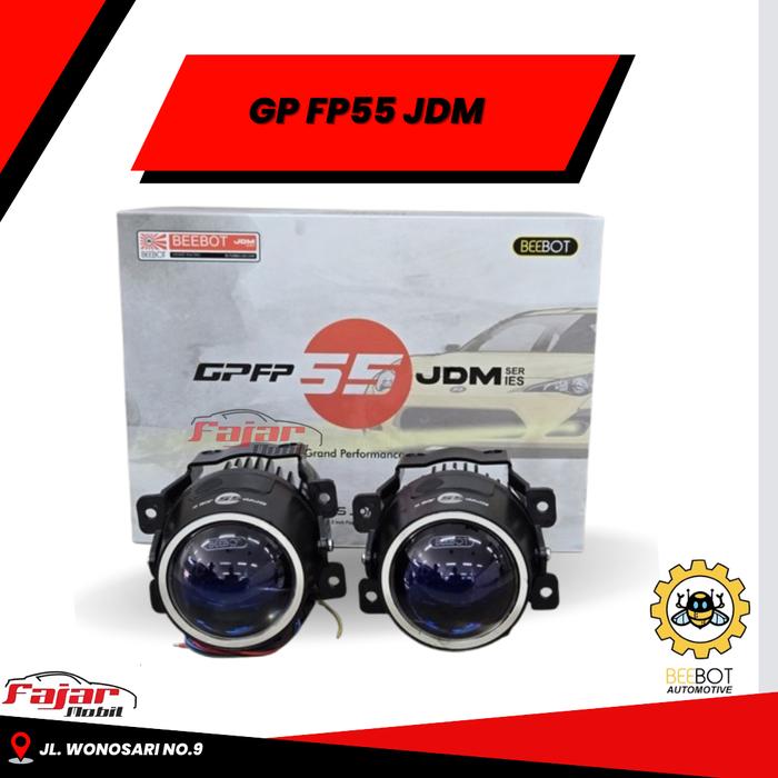 Gambar FOGLAMP PROJECTOR BEEBOT GP FP55 JDM, 2 WARNA DEMON MATRIX - TOYOTA dari Fajar Mobil Jogja undefined Tokopedia