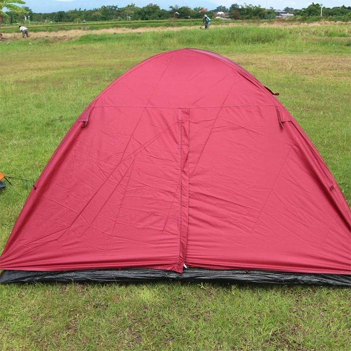 Gambar Rivermount Alpen 2 tenda kapasitas 2 person double layer Ori!! - Merah dari oploshija id undefined Tokopedia