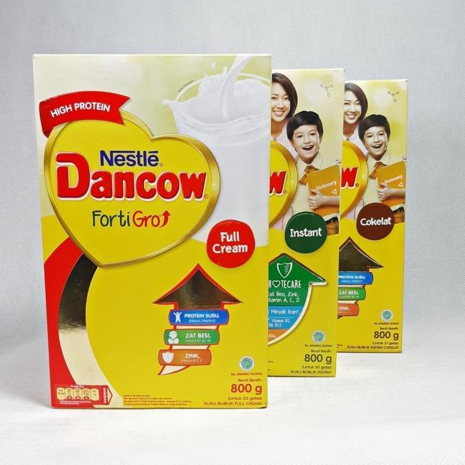 Gambar Dancow Fortigro Full Cream 800G #Gratisongkir - Coklat dari KENABU OFC undefined Tokopedia