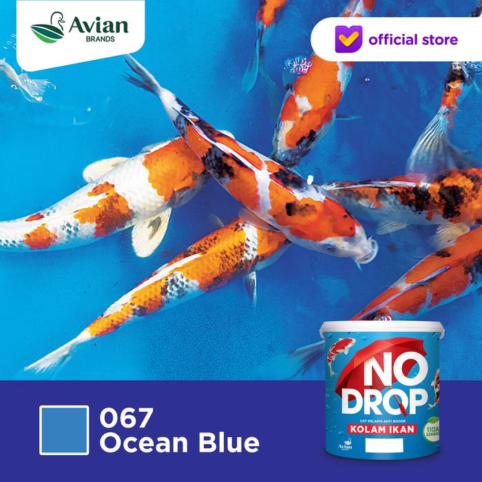 Gambar No Drop Kolam Ikan - 1 Kg - Pelapis Anti Bocor Untuk Kolam Ikan - Ocean Blue dari Avian.Brands undefined Tokopedia