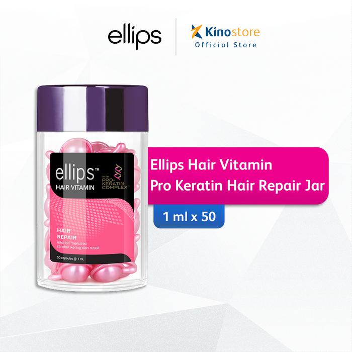 Gambar ELLIPS Vitamin Rambut Keratin Hair Repair Jar - Isi 1 dari Kino Official Store undefined Tokopedia