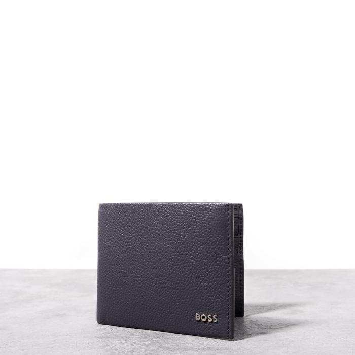 Jual HUGO BOSS HIGHWAY BIFOLD WALLET MEDIUM GREY Kota Surabaya