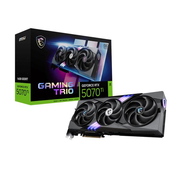 Jual VGA MSI GeForce RTX 5070 Ti 16GB GDDR7 GAMING TRIO OC PLUS - Jakarta Pusat - Toko Comstore | Tokopedia