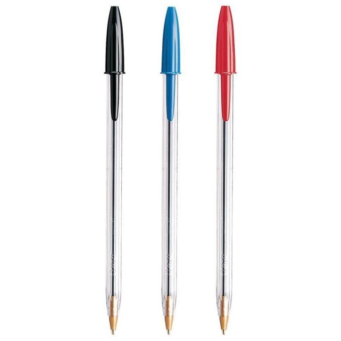 Gambar (Termurah) Bic Cristal Xtra Smooth 1.0 Mm Ballpoint Pen Bestseller - Black dari Coji Ollshope undefined Tokopedia