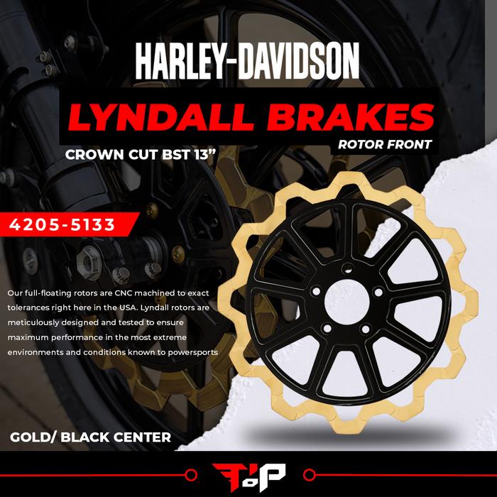 LyndallBrakes リンドールブレーキ BOW-TIE/13SPOKE リアディスクローター M8ソフテイル HARLEY-DAVIDSON ハーレーダビッドソン LyndallBrakes リンドールブレーキ BOW-TIE⁄13SPOKE リアディスク