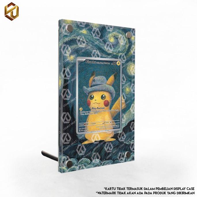 Gambar Pikachu with Grey Felt Hat (Pikachu Van Gogh) - Pokemon Extended Art Display Case - Legacy Vault Terlaris 100% original - RAW STANDEE dari QAJHUO796 undefined 2 Tokopedia