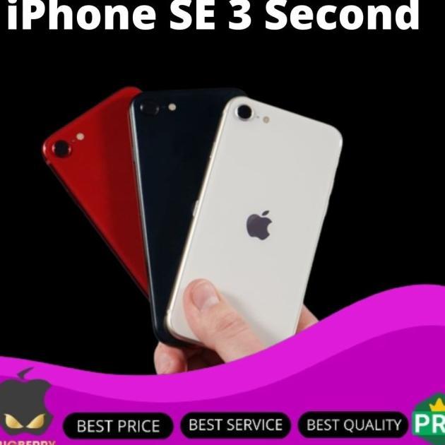 Jual Apple Iphone Se 2022 64Gb 128Gb 256Gb Red Midnight