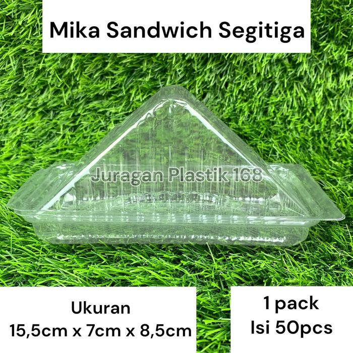 Gambar Mika Sandwich / Mika Segitiga / Plastik Sandwich / Mika Roti dari VML Store ID undefined Tokopedia