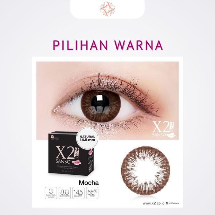 Gambar SOFTLENS WARNA X2 SANSO COLOR BLACK - MOCHA, 225 dari Bausch Lomb ID undefined Tokopedia