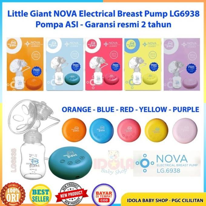 Gambar Little Giant Nova Single Elektrik Breast Pump LG6938 Pompa ASI Ibu SALE!!! - Orange dari RUYON STORE undefined Tokopedia