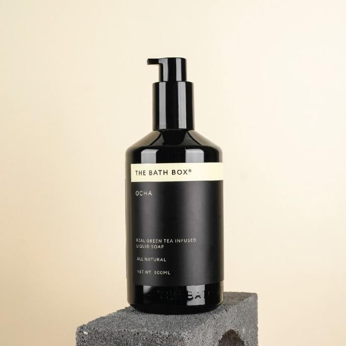 Gambar The Bath Box - Ocha Liquid Soap 500Ml (Backacne, Backne, Jerawat Punggung, Antioxidant, Sabun Teh Hijau, Sabun Green Tea) - 500ml dari jamazim undefined Tokopedia