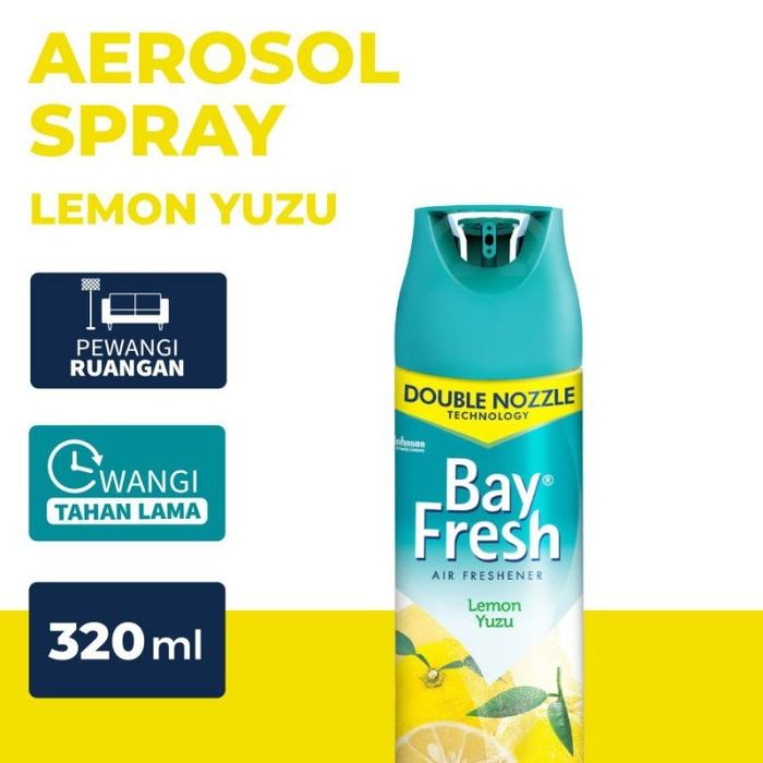 Gambar Bay Fresh Spray Pengharum Ruangan 320 ml (1 DUS ISI 12) - rose dari SuplierCleaning undefined 5 Tokopedia