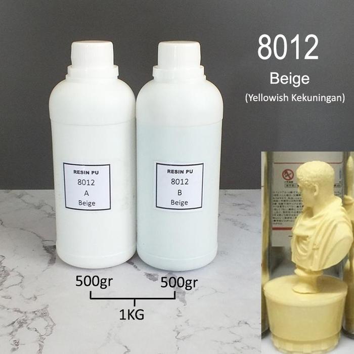 Gambar [KERAJINAN] Resin Polyurethane / PU Resin Import 1 KG (Part A 500gr dan B 500gr) - 8012 Beige dari Wina Winner undefined Tokopedia
