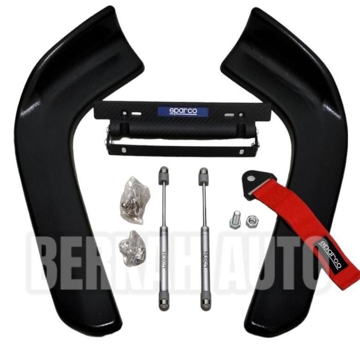 Gambar Aksesoris Bemper depan Mobil Universal Diffuser - PAKET 4 dari merawat kendaraan undefined Tokopedia