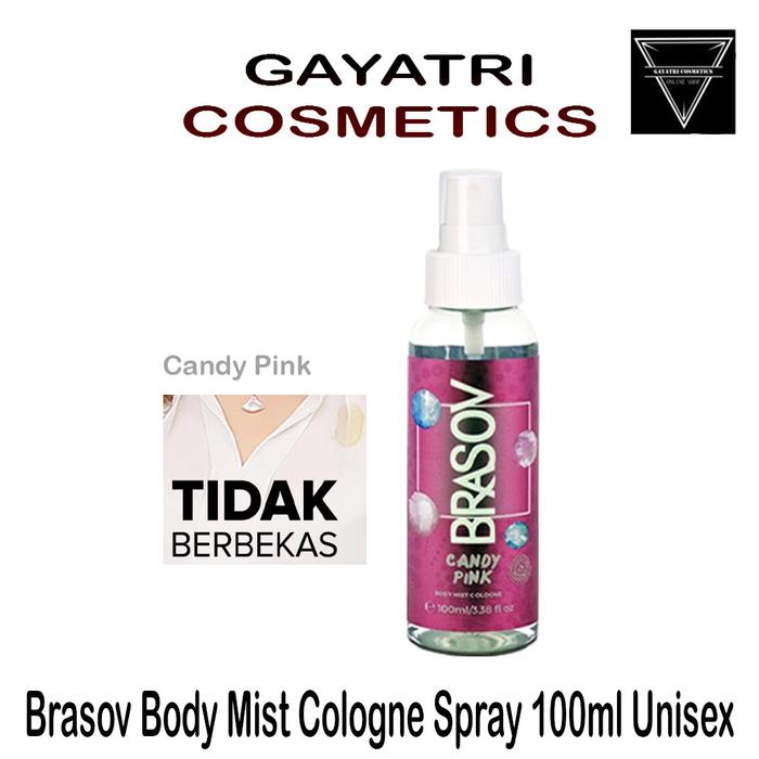 Gambar Brasov Parfum Body Mist Cologne 100ml All Series - Candy Pink dari gayatri cosmetics undefined Tokopedia