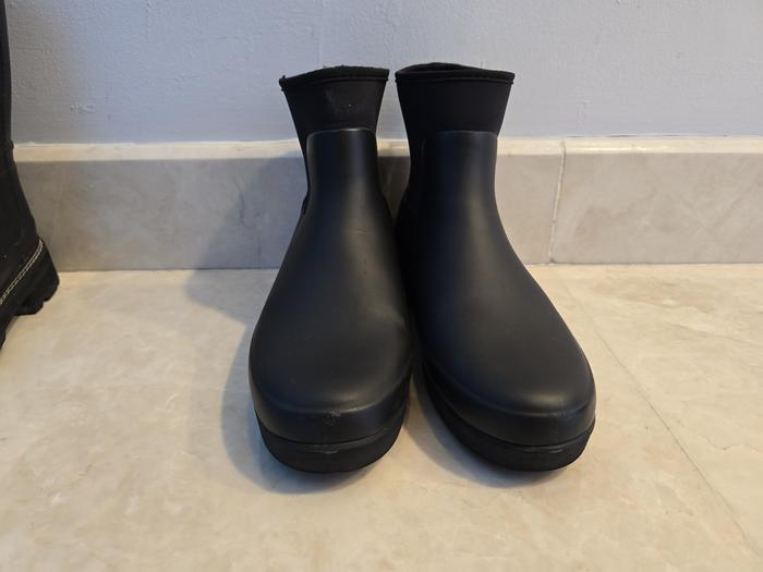 Hunter Refined Creeper Neo Chelsea Boots Womens 10 Ankle Booties