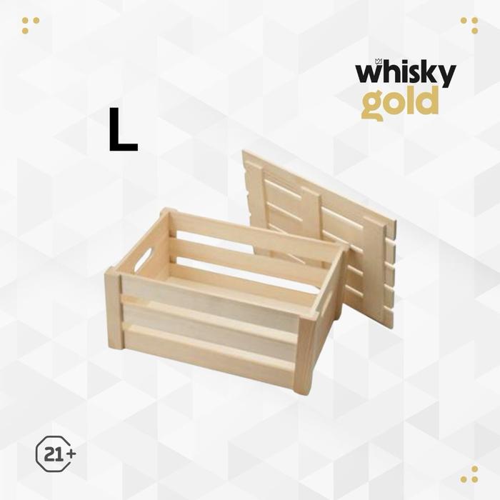 Gambar Tambahan Packing Kayu Khusus JNE (S / M / L / XL) - L (7-12 Bottle) dari Whisky Gold undefined Tokopedia