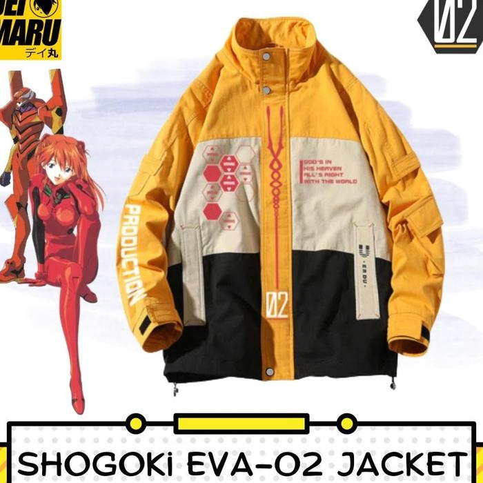 Jual New Jacket Cosplay Anime Evangelion Unit-02 Asuka Langley