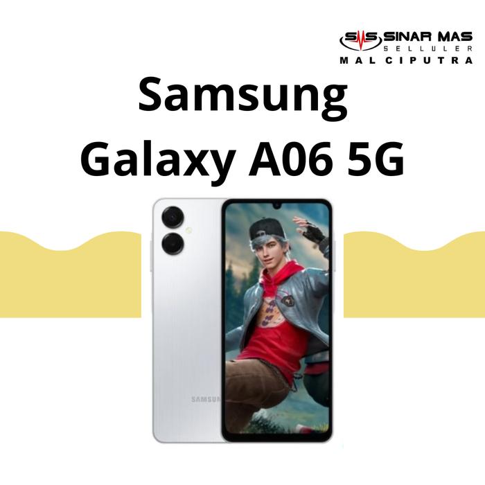 Gambar Samsung Galaxy A06 5G 6/128GB New Garansi - Gray dari SINAR MAS SELLULER CIPUTRA undefined Tokopedia