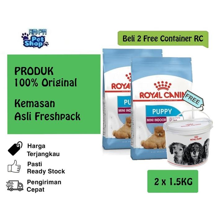 Jual Promo Royal Canin Indoor Life Junior Puppy Mini Indoor 3kg