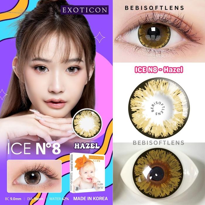 Gambar Softlens N8 Normal / Softlense / Soflen Ice B - HAZEL, NORMAL dari metrociti undefined Tokopedia