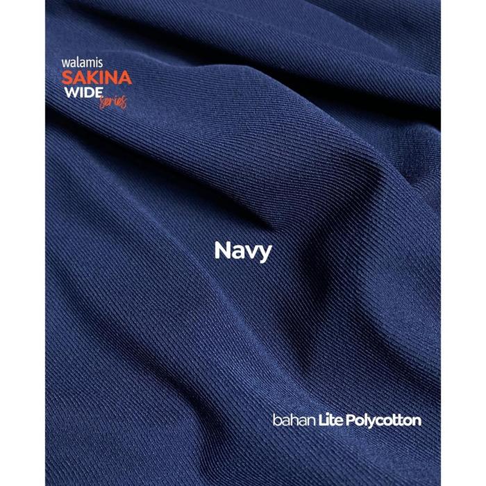 Gambar TERLARIS LITELY | WALAMIS SAKINA Wide Series | Rok Sirwal Celamis Dalaman Gamis Multifungsi Dalaman & Luaran - Navy, S Big dari FRANKLIEN undefined Tokopedia