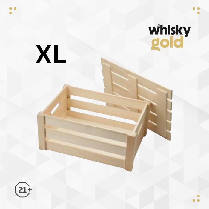 Gambar Tambahan Packing Kayu Khusus JNE (S / M / L / XL) - XL (13+ Bottle) dari Whisky Gold undefined Tokopedia