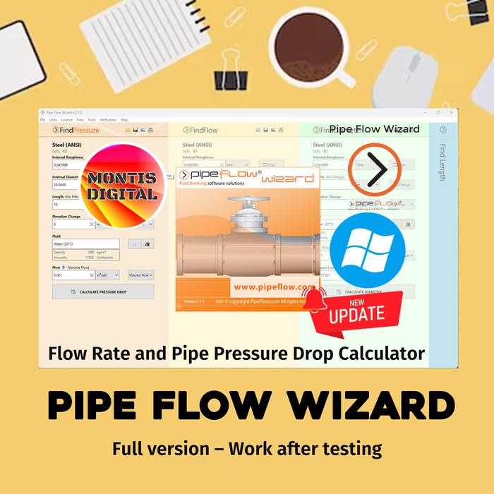 Jual Software Pipe Flow Wizard 2025 Full Lifetime Program untuk ...
