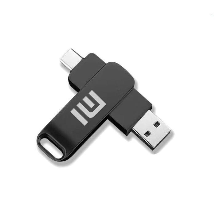 Gambar Xiaomi Original Flashdisk 1TB 2TB USB 3-in-1 OTG Flash Drive Type-c Storage Disk Data Drive Android Micro USB Drive - Black 2TB dari Forza Vita undefined Tokopedia