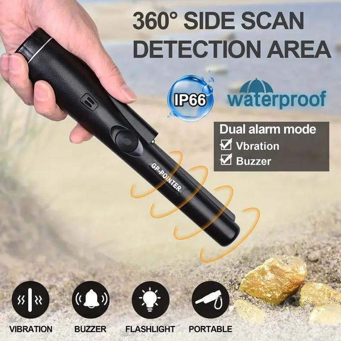 Gambar DETEKTOR LOGAM METAL PINPOINTER GARRETT WATERPROOF 22001 BLACK GP-POINTER KODE 513 dari nmre_store undefined Tokopedia