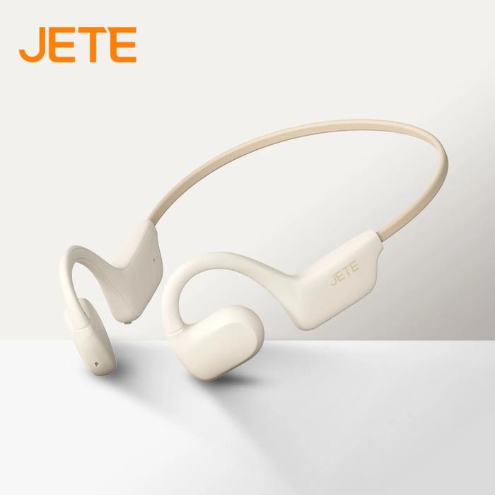 Gambar Open Ear JETE OpenTune Sport Headset Olahraga Lari Earphone Bluetooth Air Conduction Water Garansi 2 Tahun Wireless Handsfree - Beige dari Gadget Point Store indonesia undefined Tokopedia