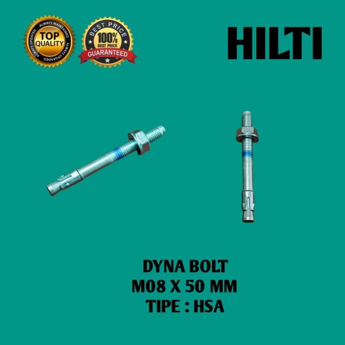 Gambar Dynabolt Anchor HILTI HSA M08x50 MM DYNABOLT HSA M08 X 50 MM HILTI dari MKY Offstore undefined Tokopedia