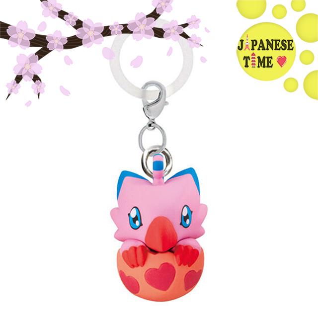 Gambar BANDAI Gashapon Digimon Adventure Mejirushi Accessories Figure Gacha - Biyomon dari Japanese Time undefined Tokopedia