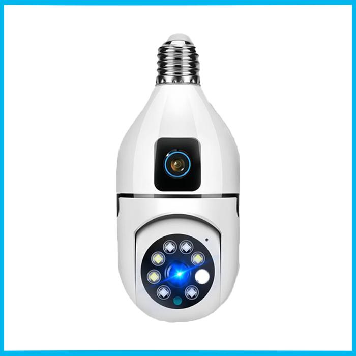 Promo Kamera CCTV Bohlam V380 Pro 8MP HD PTZ IP Kamera Pelacakan ...